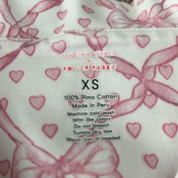 Roller Rabbit x Love Shack Fancy Limited Edition PJs Sold out size XS - Picture 2 of 7